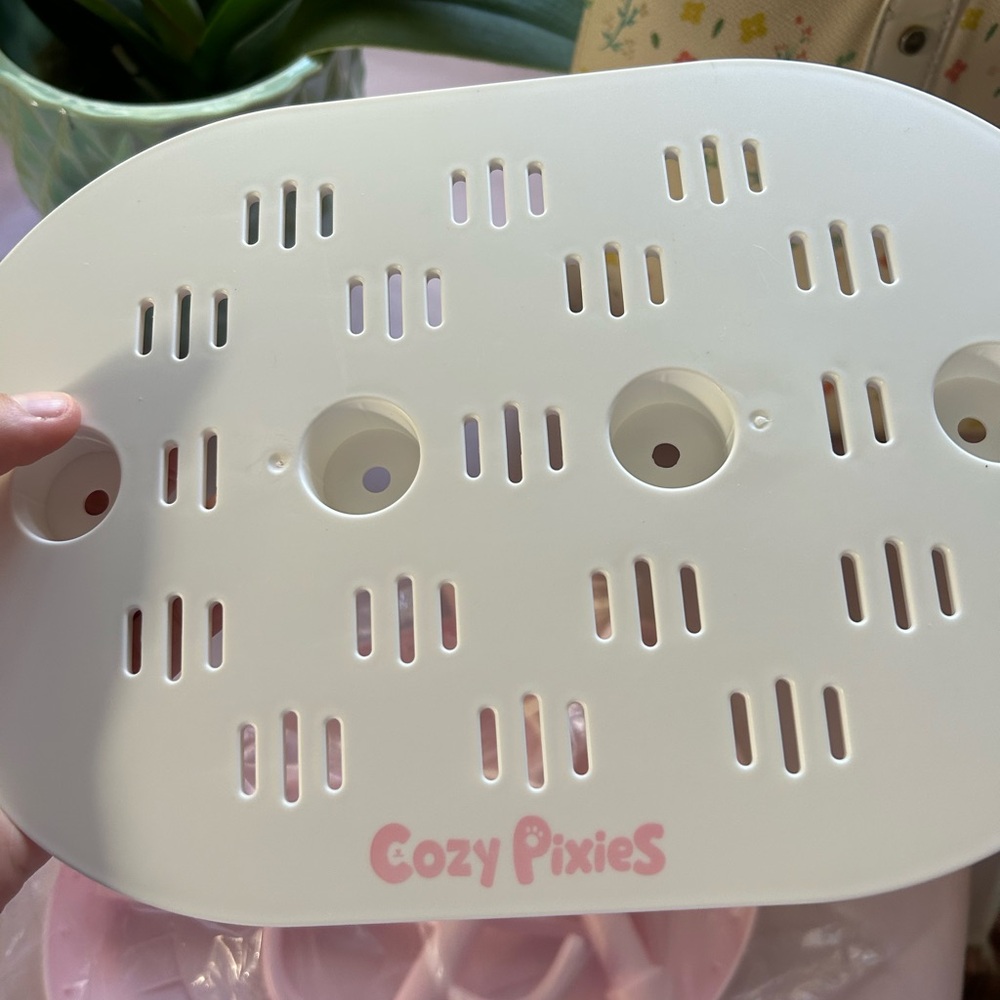 Pink Baby Bottle Drying Rack - Picture 4 of 5